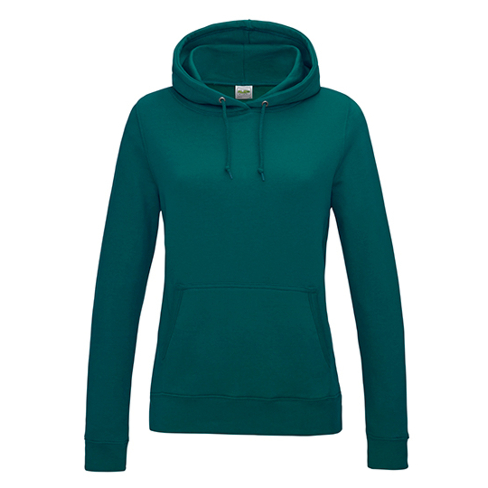 Felpa con cappuccio college da donna