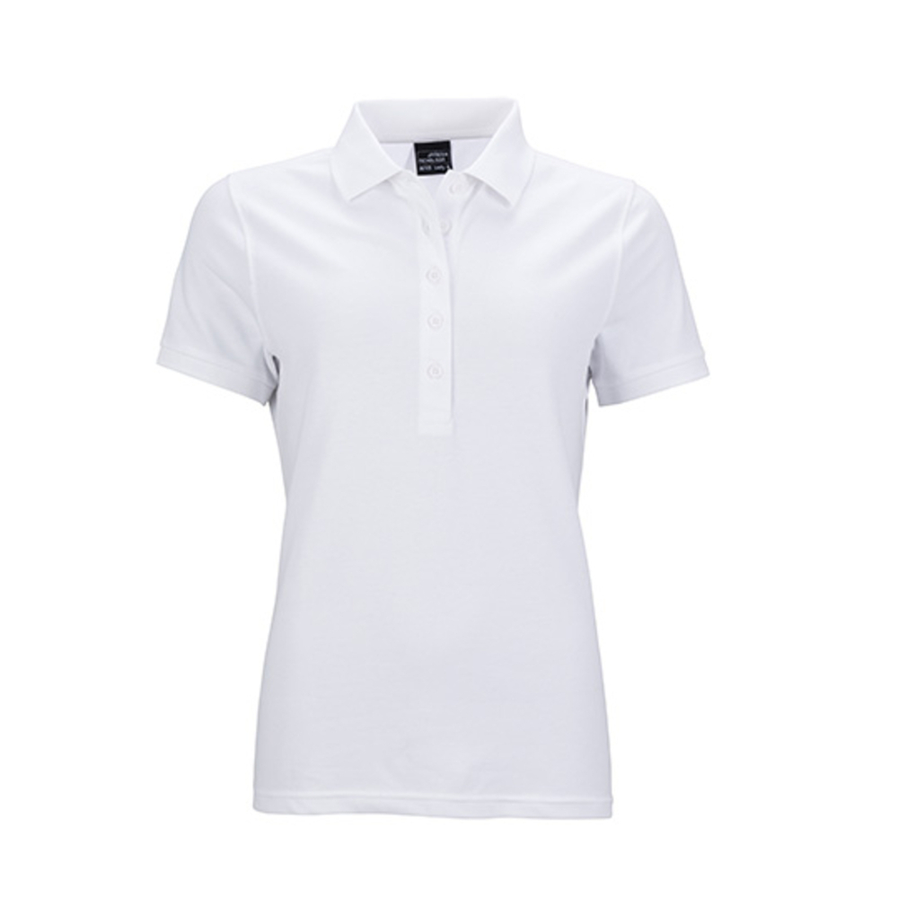 Polo Piqué Elástico de Damas
