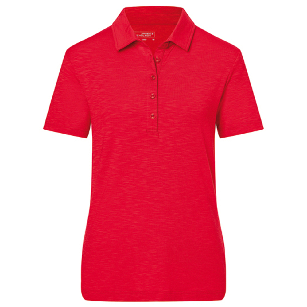 Ladies` Slub Polo