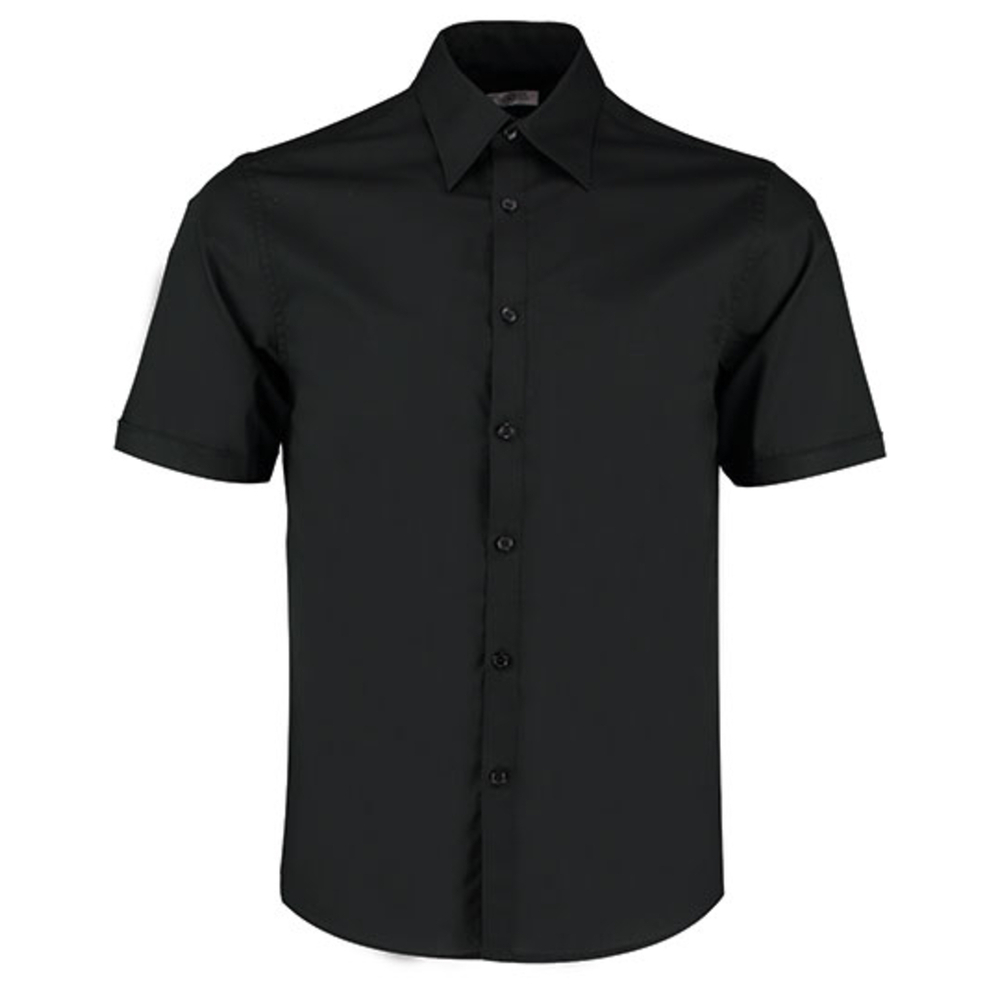 Men`s Tailored Fit Bar Shirt Short Sleeve