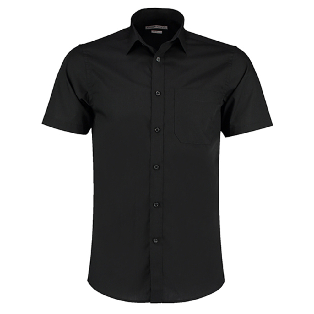Tailored Fit Poplin Shirt Short Sleeve