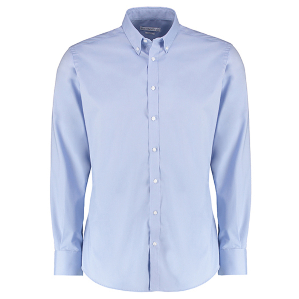 Slim Fit Stretch Oxford Shirt Long Sleeve