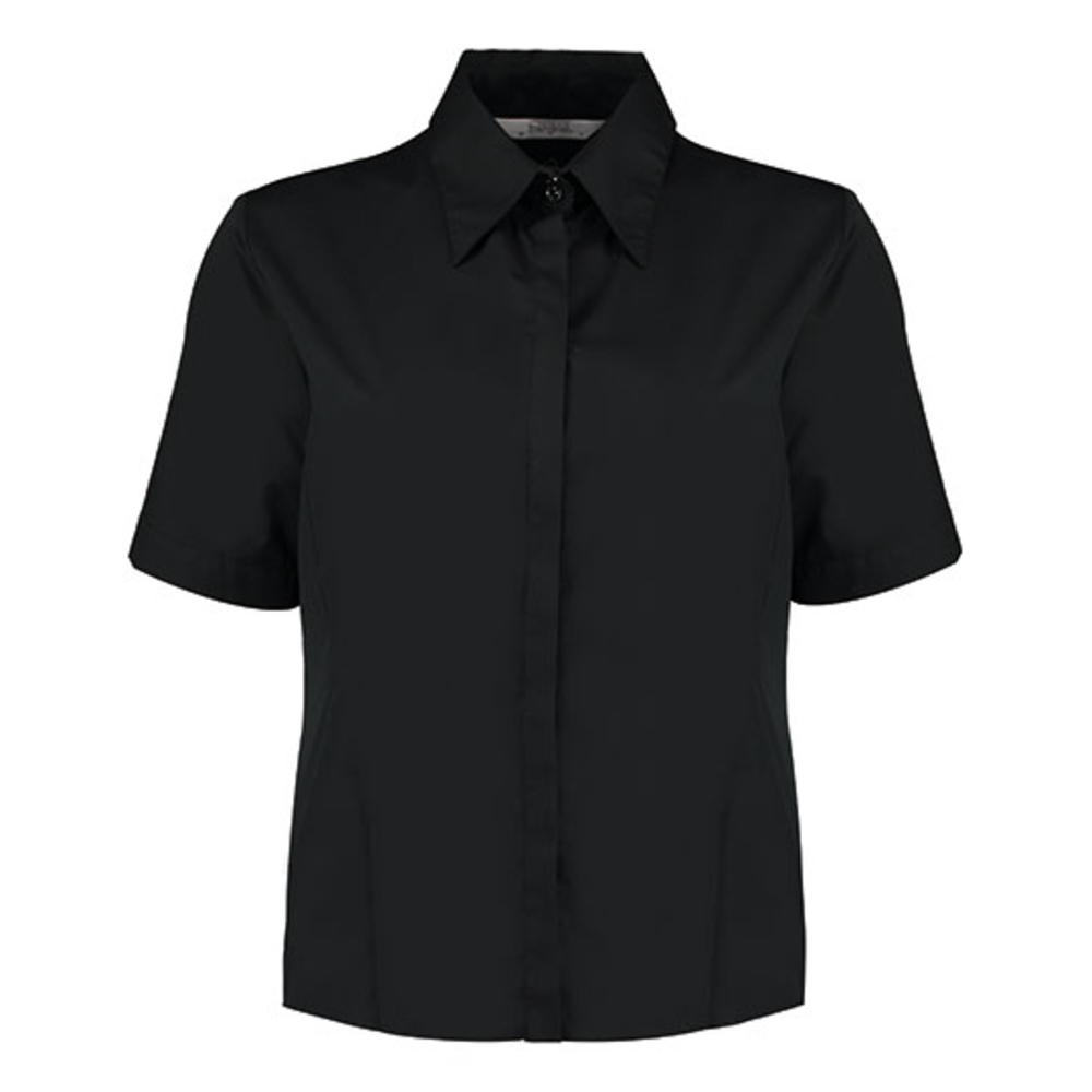 Women`s Tailored Fit Bar Shirt Short Sleeve