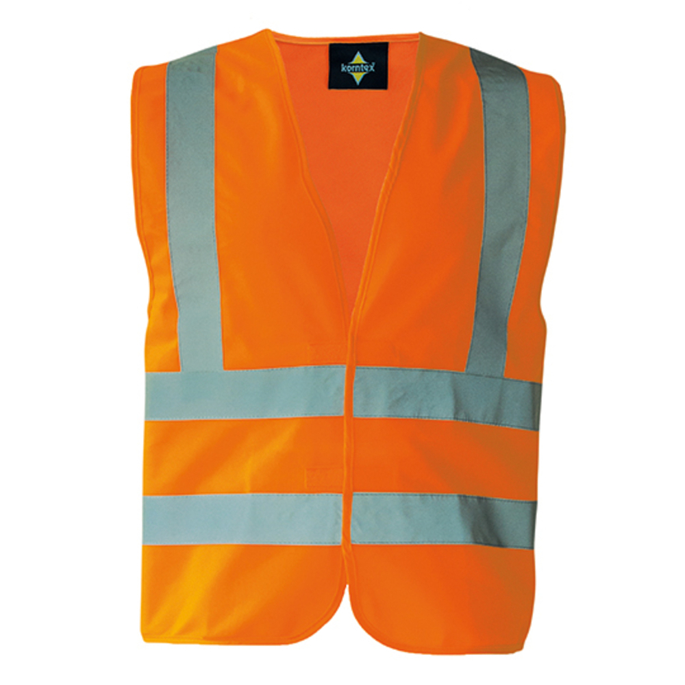 Safety Vest with four Reflectors EN ISO 20471