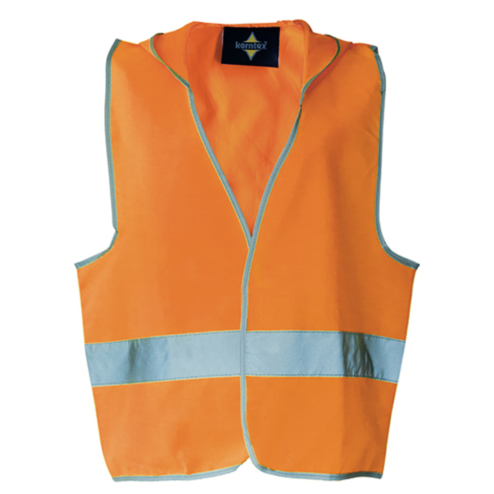 Kids` Hooded Safety Vest EN 1150