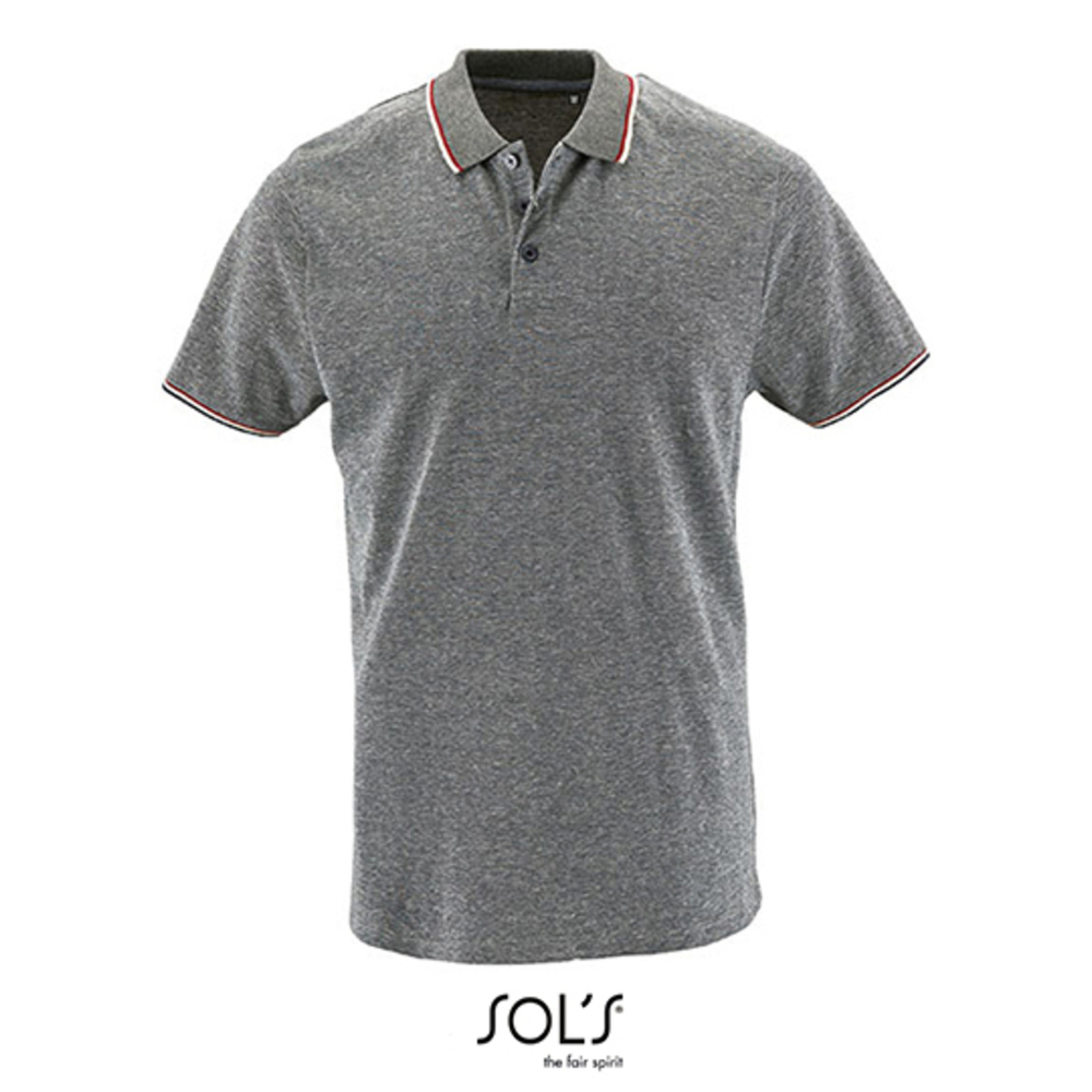 Men`s Heather Polo Shirt Paname