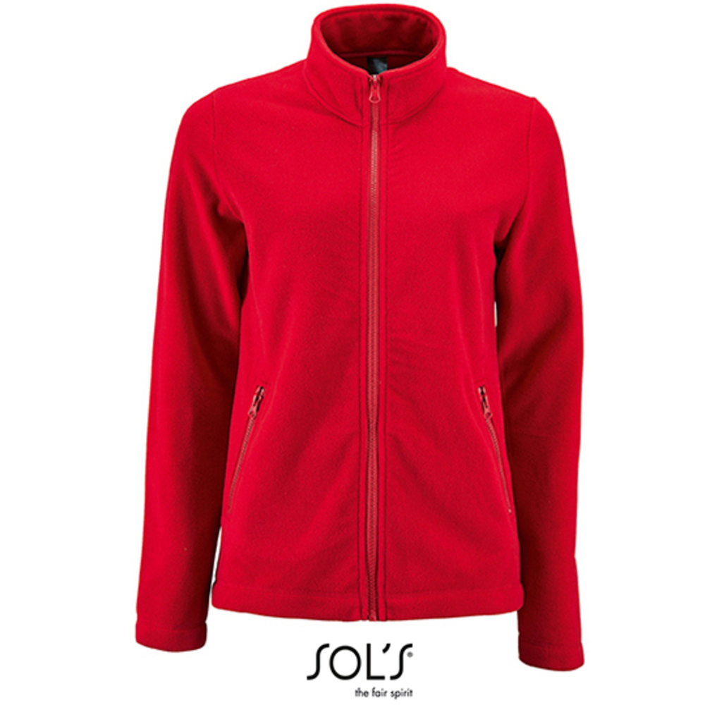 Women`s Plain Fleece Jacket Norman