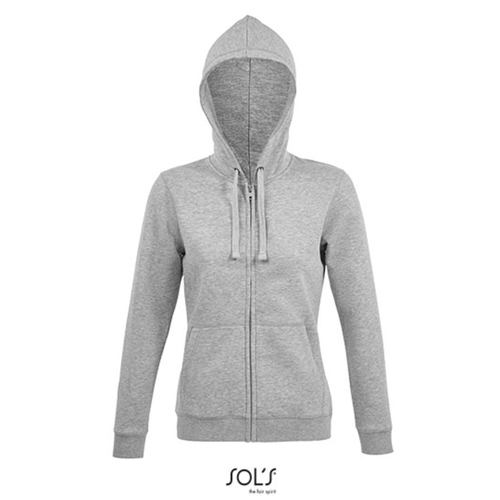 Sudadera con capucha y cremallera para mujer Spike