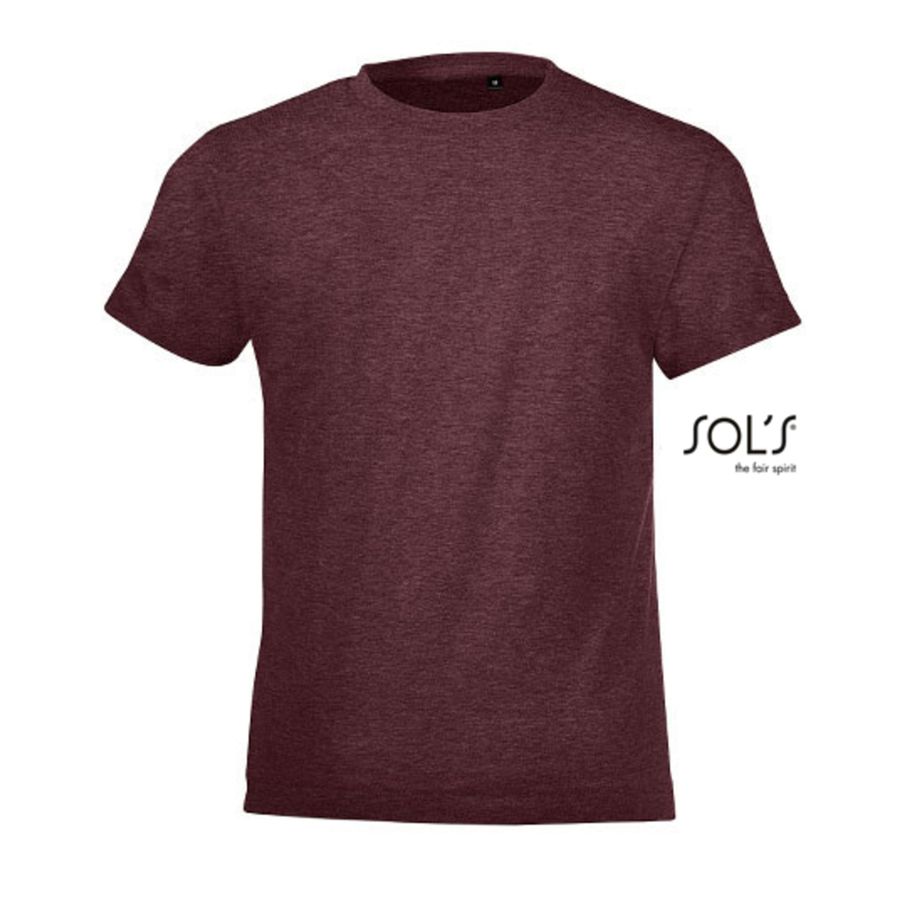 Kids` Round Collar T-Shirt Regent Fit
