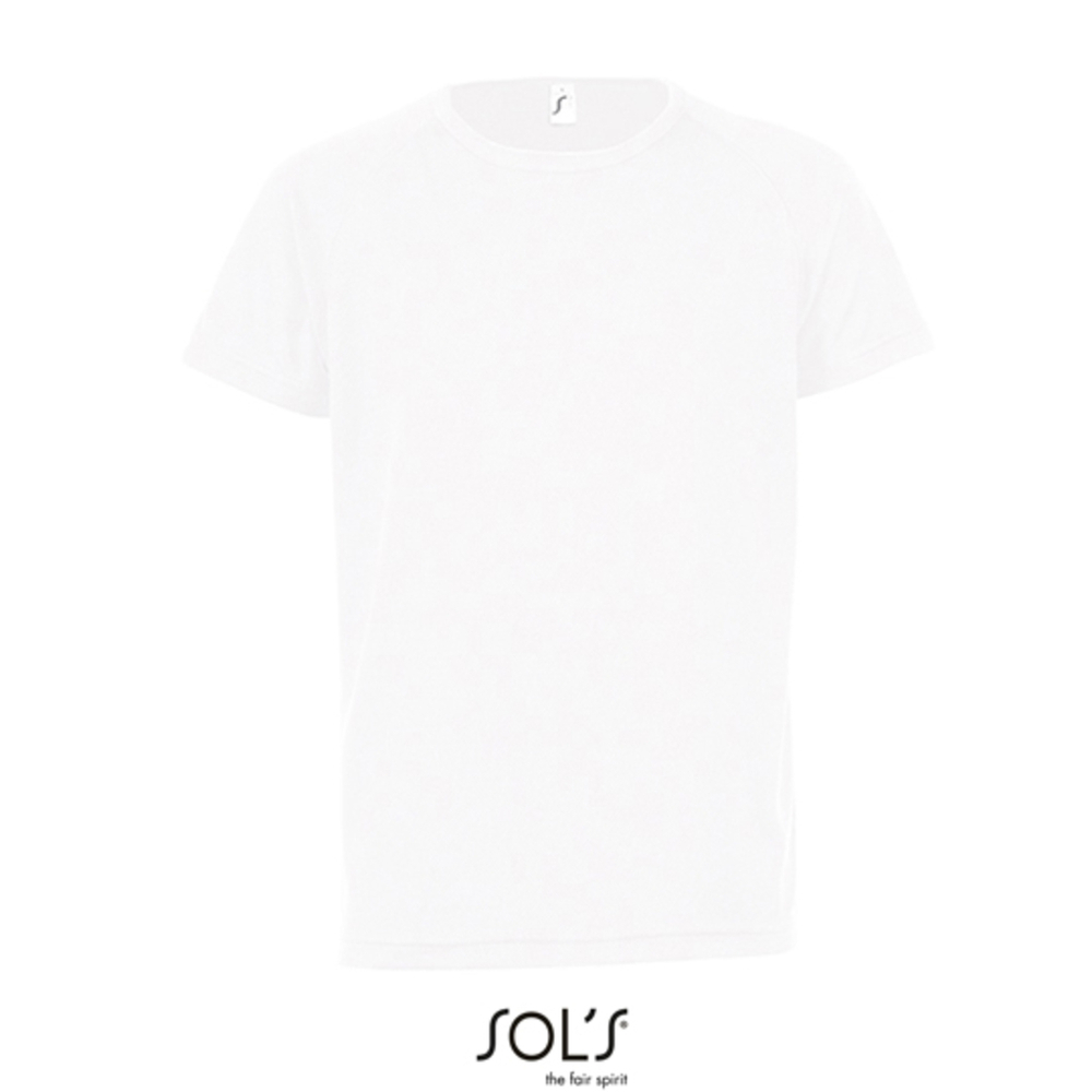 Camiseta de manga raglán para niños Sporty