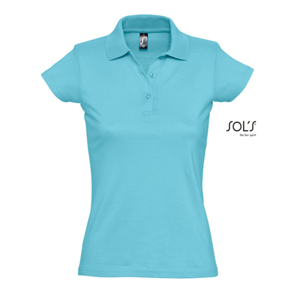 Women`s Jersey Polo Shirt Prescott