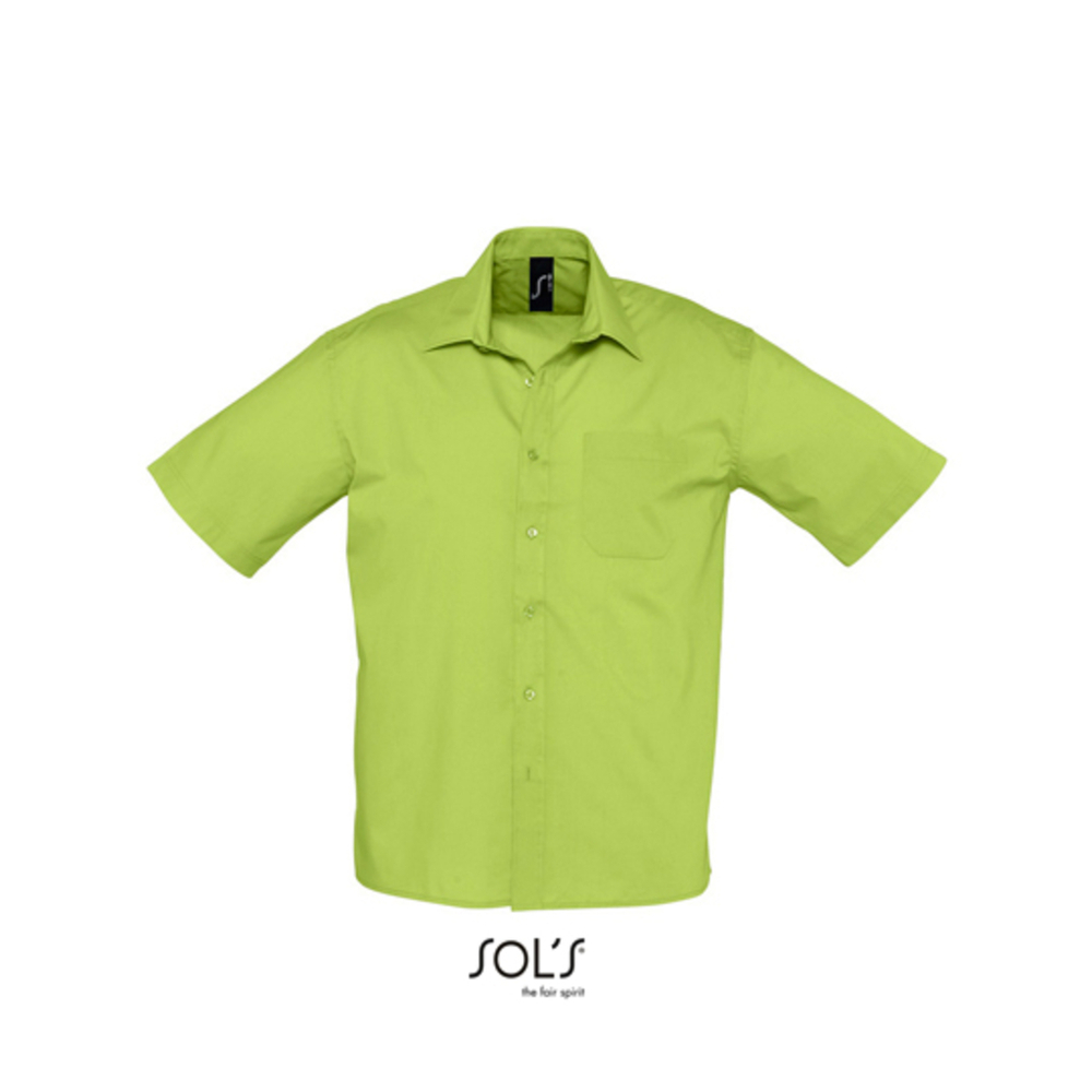 Camisa de manga corta Poplin Bristol