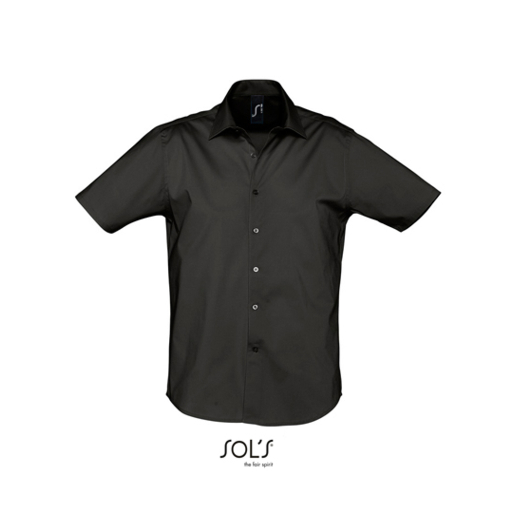 Men`s Stretch-Shirt Broadway Shortsleeve