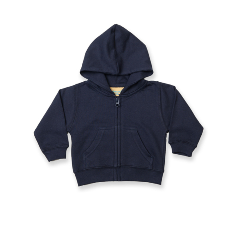 Zip Through Hooded Sweatshirt