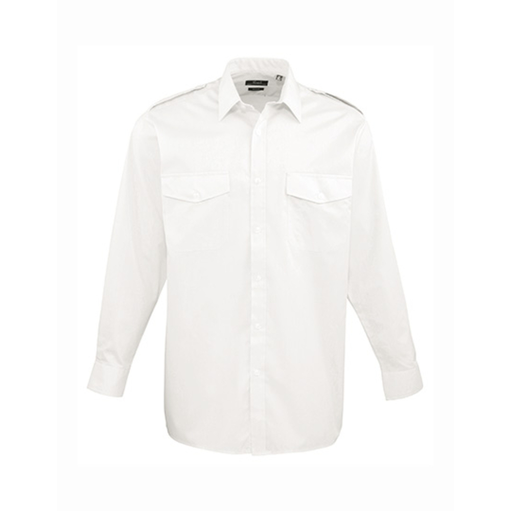 Camicia da pilota manichetta Longle