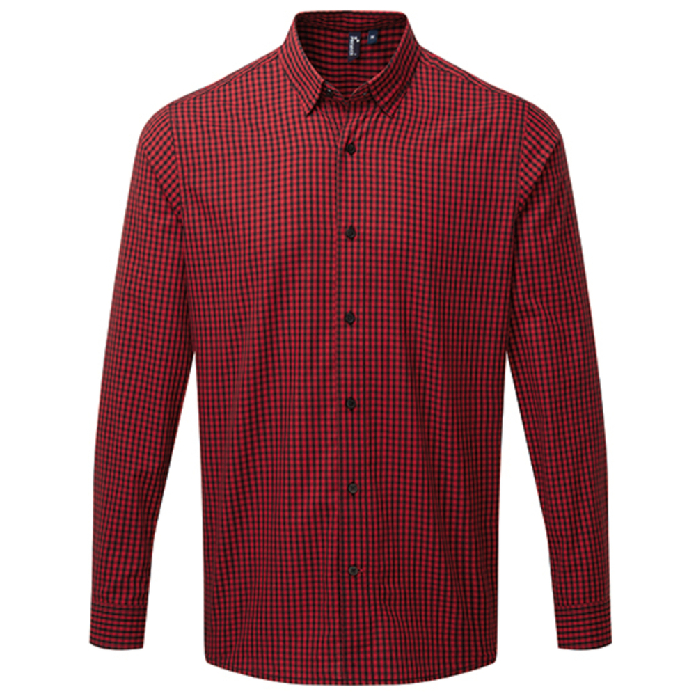 Maxton Check Camisa de manga larga para hombre