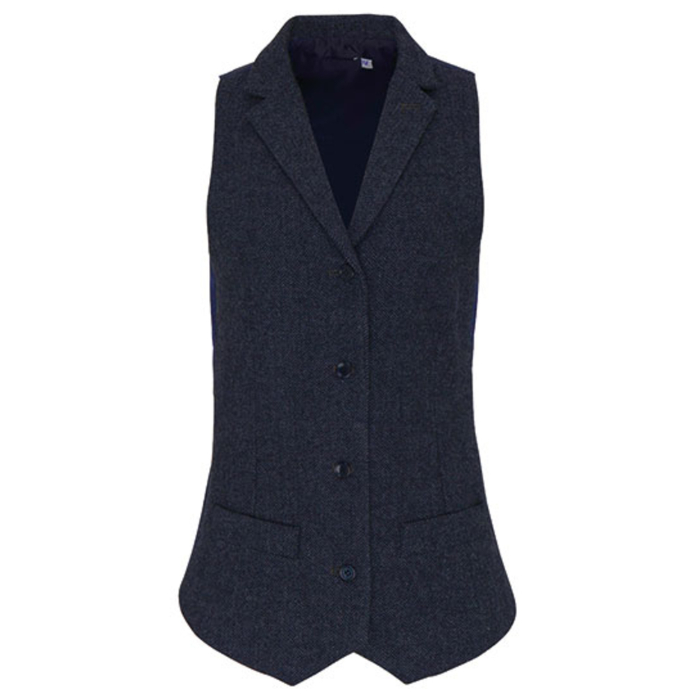 Ladies Herringbone Waistcoat