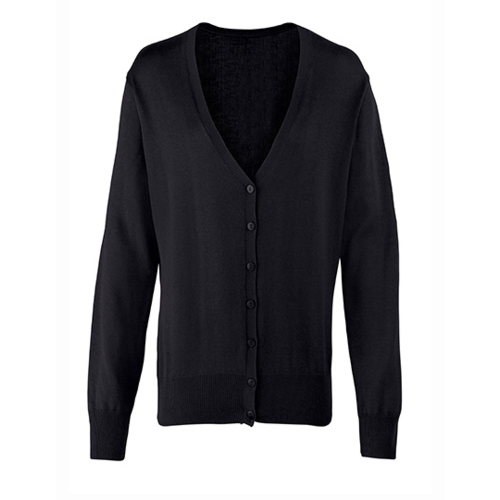 Ladies` Button Through Knitted Cardigan