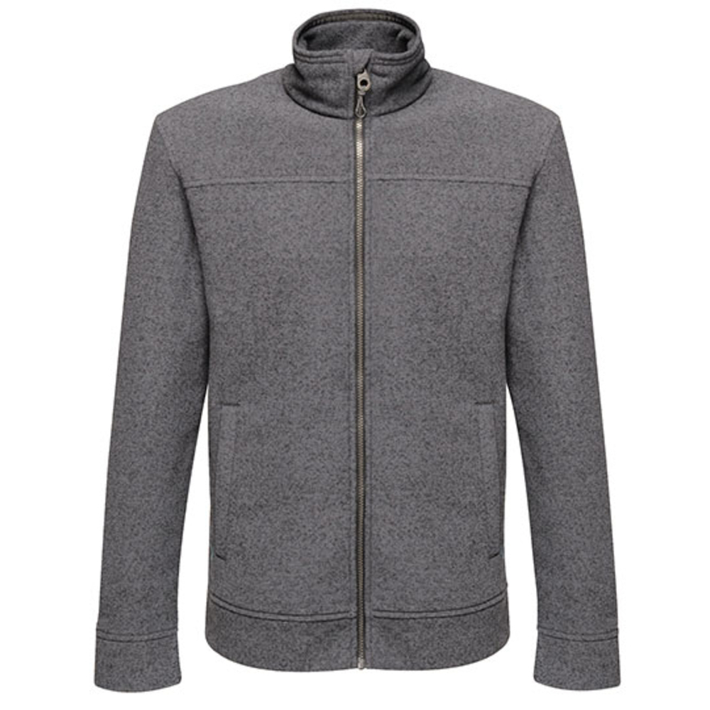 Parkline Full Zip Mini Stripe Fleece