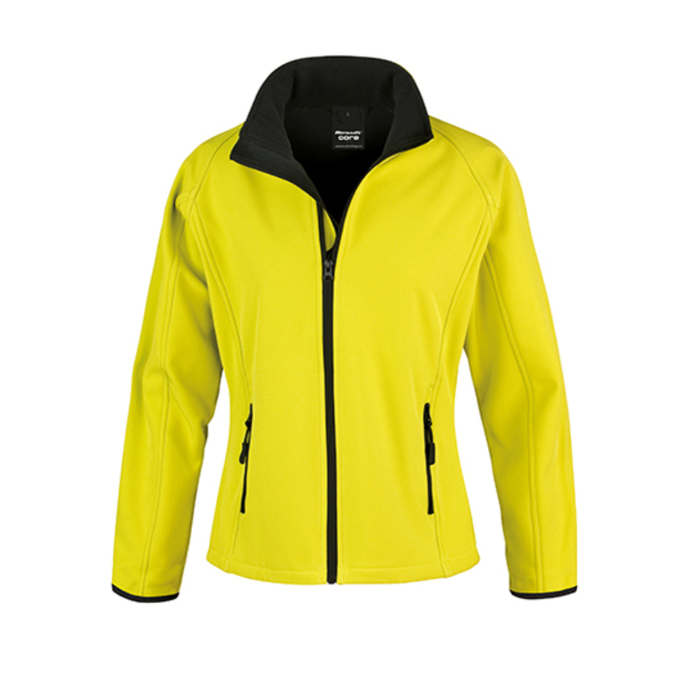 Giacca softshell stampabile da donna