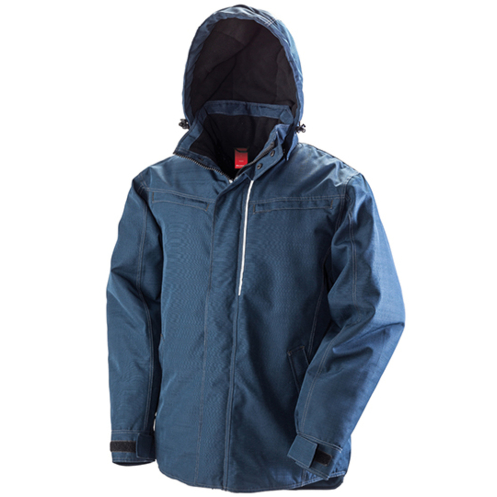 Giacca robusta in Denim Texture