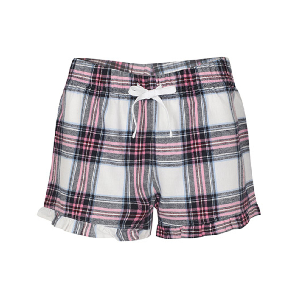 Pantaloncini da donna in tartan
