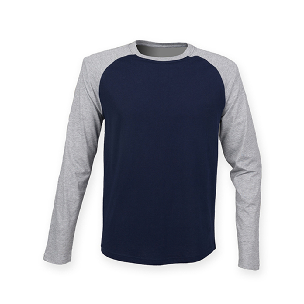 Men`s Long Sleeved Baseball T