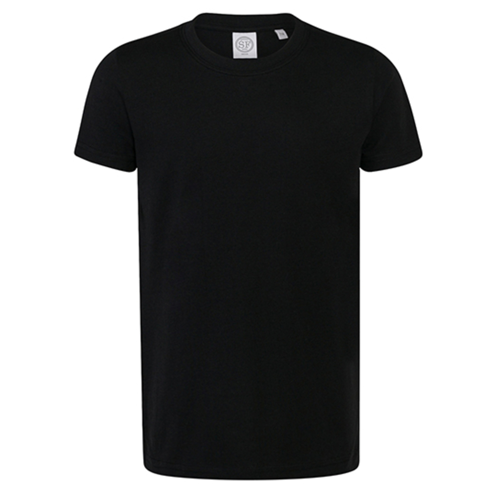 Kids` Longline T with Dipped Hem