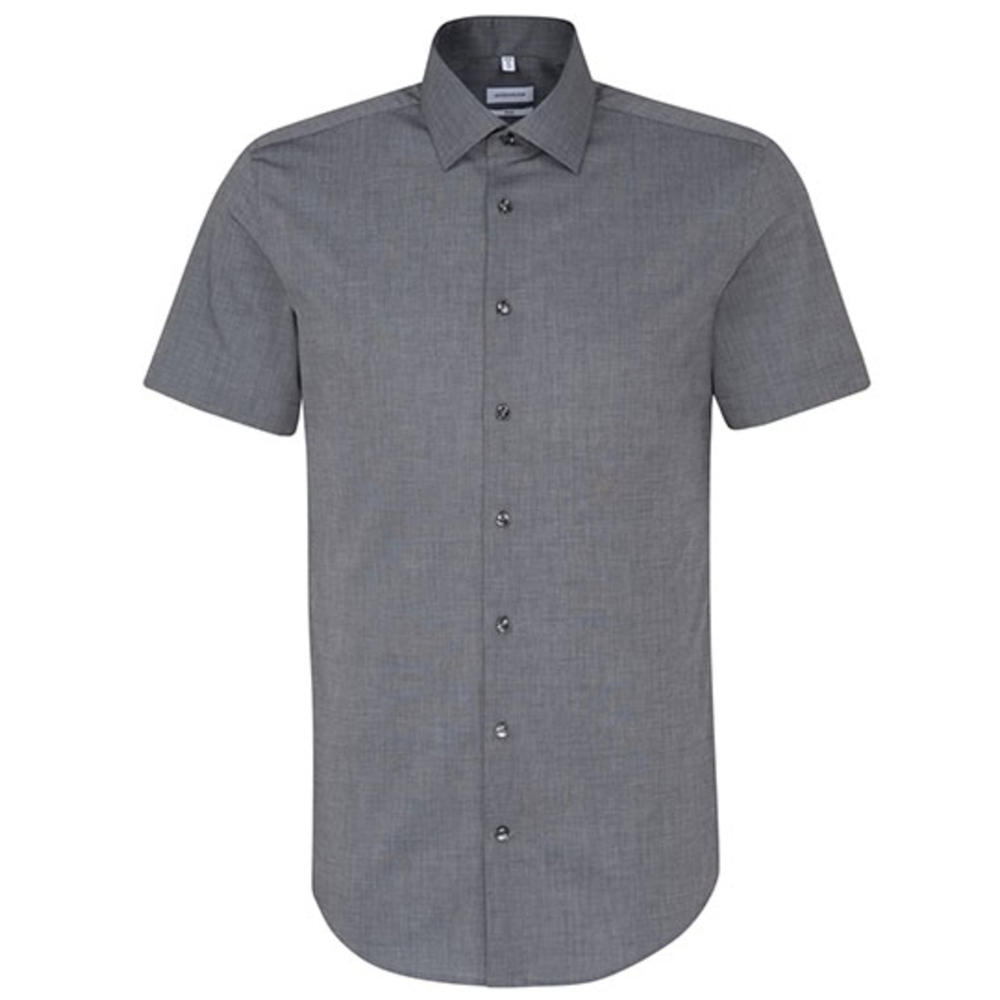 Camisa de hombre slim fit manga corta