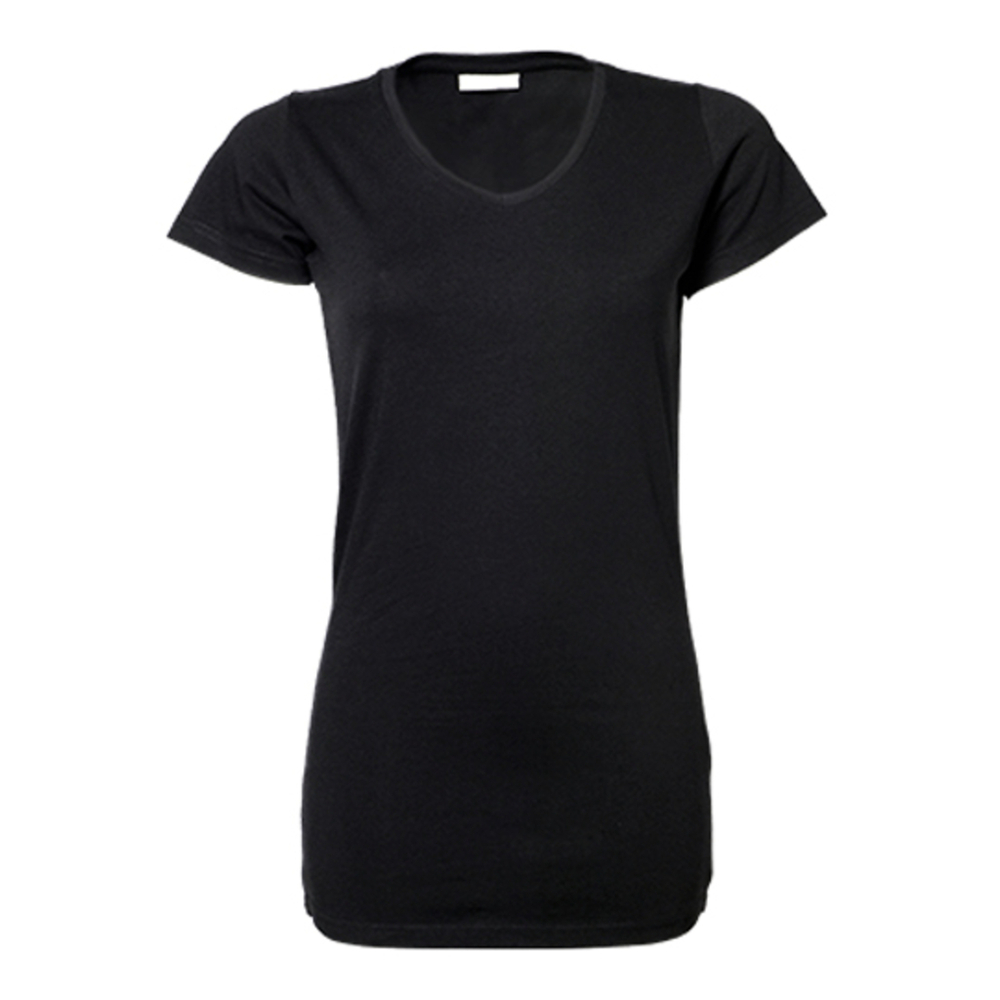 Womens Fashion Stretch Tee Extra Lenght