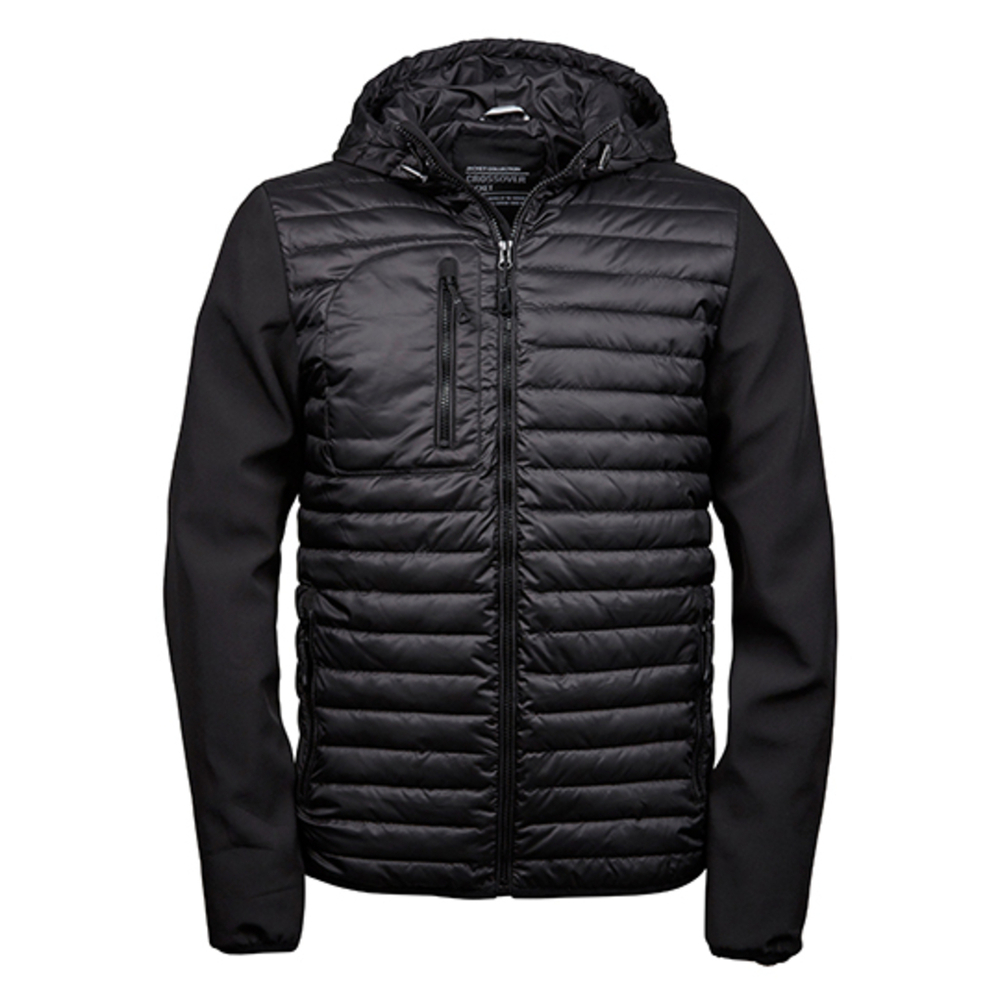 Hooded Crossover Jacket