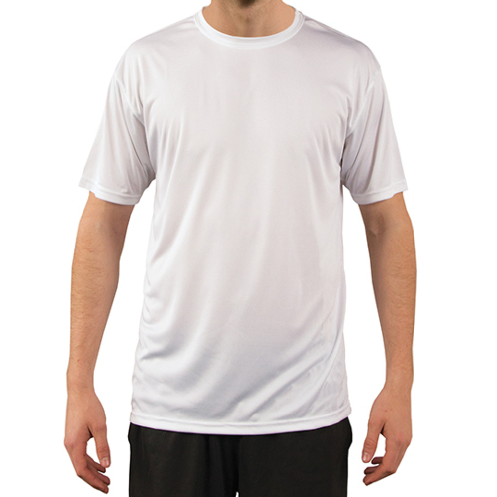 Rendimiento solar de manga corta de la camiseta