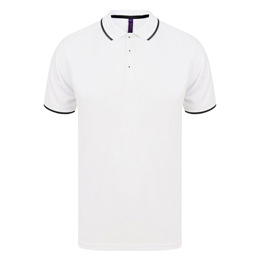 Polo con ribete HiCool® para hombre
