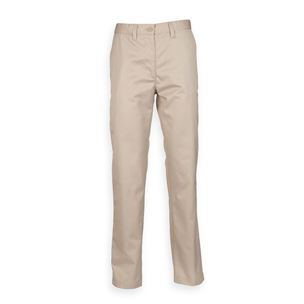 Chinos de poliéster / algodón 65/35 para mujer