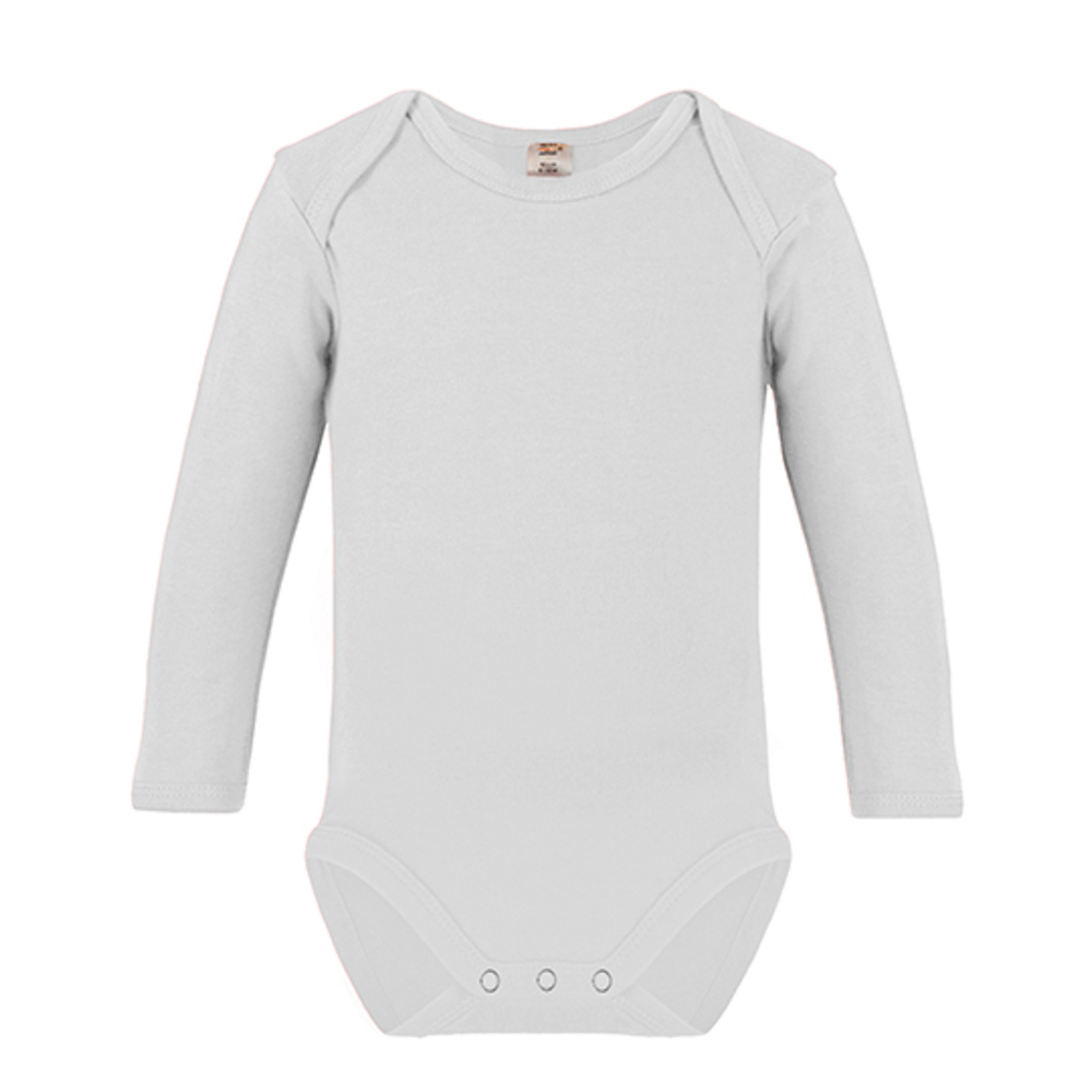 Long Sleeve Baby Bodysuit Polyester