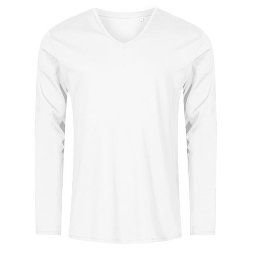 Men´s V-Neck T-Shirt Longsleeve