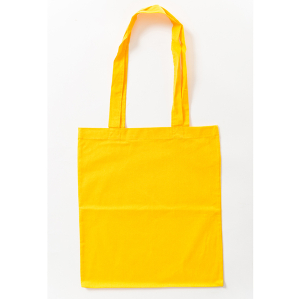 Borsa in cotone maniglie lunghe