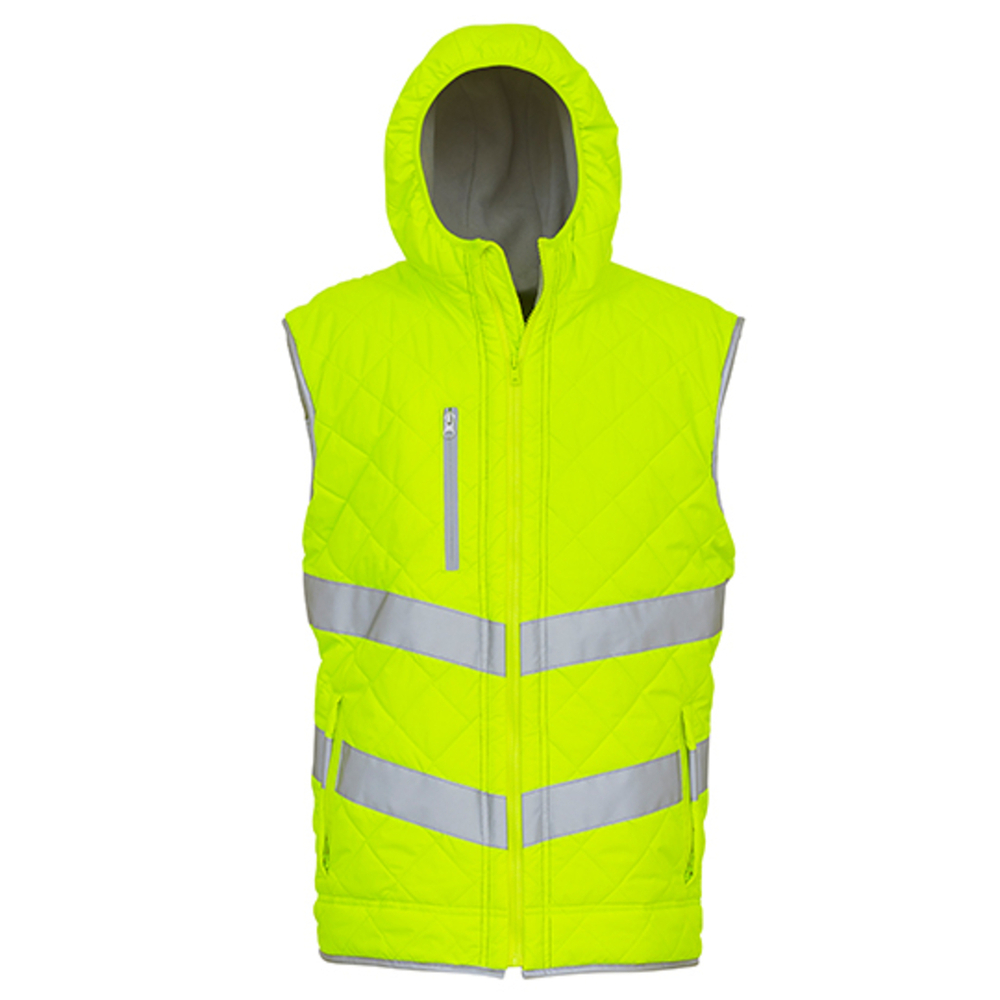 Hi Vis Kensington Hooded Gilet