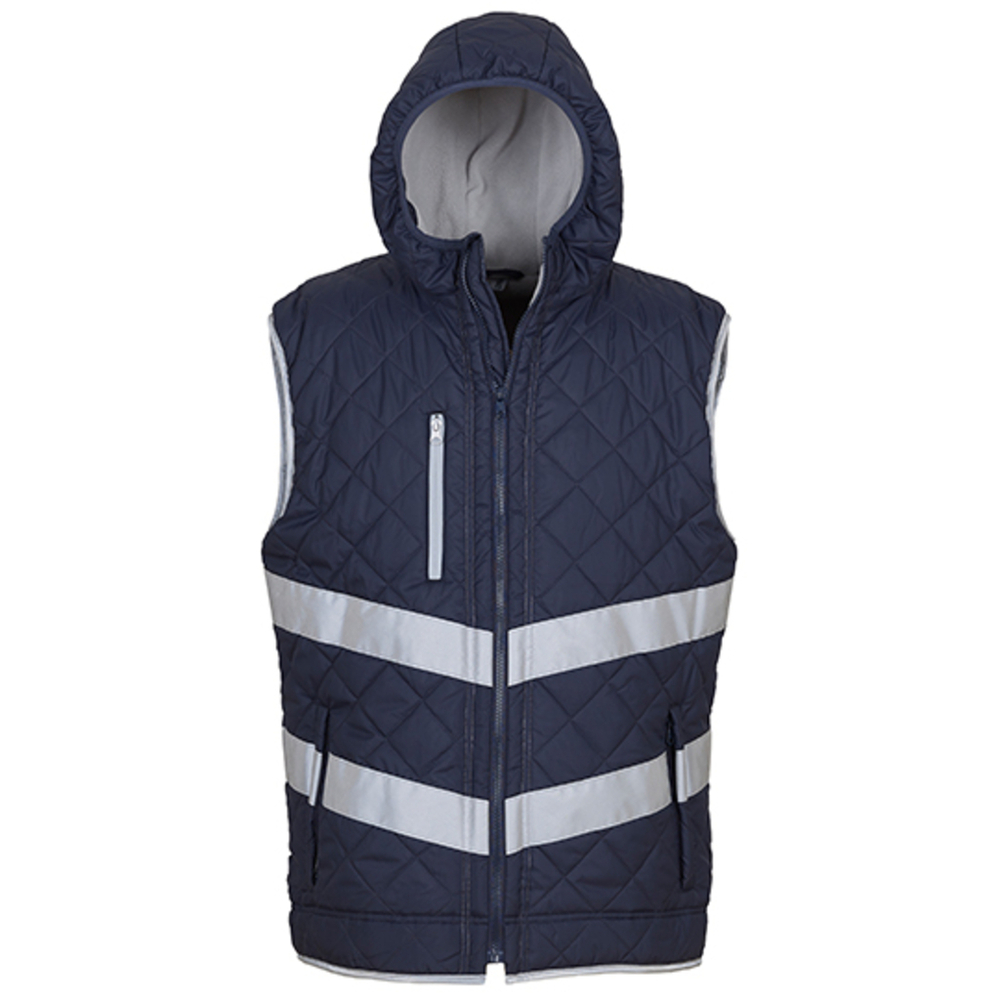 Chaleco con capucha Hi Vis Kensington