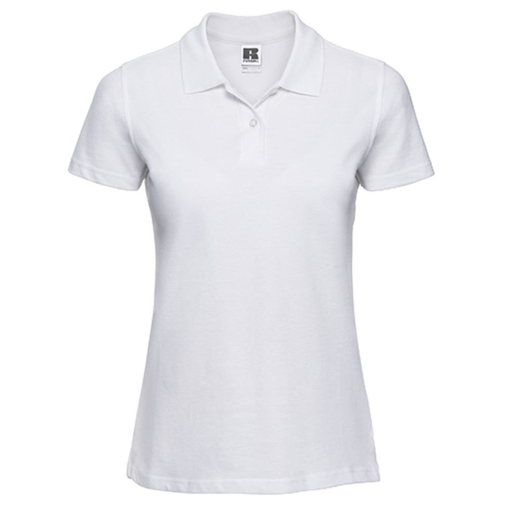 Polo de algodón clásico para mujer