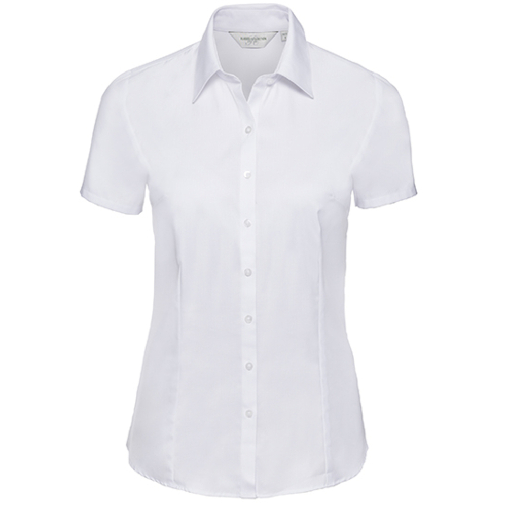 Camisa de mujer de manga corta con diseño de espiga