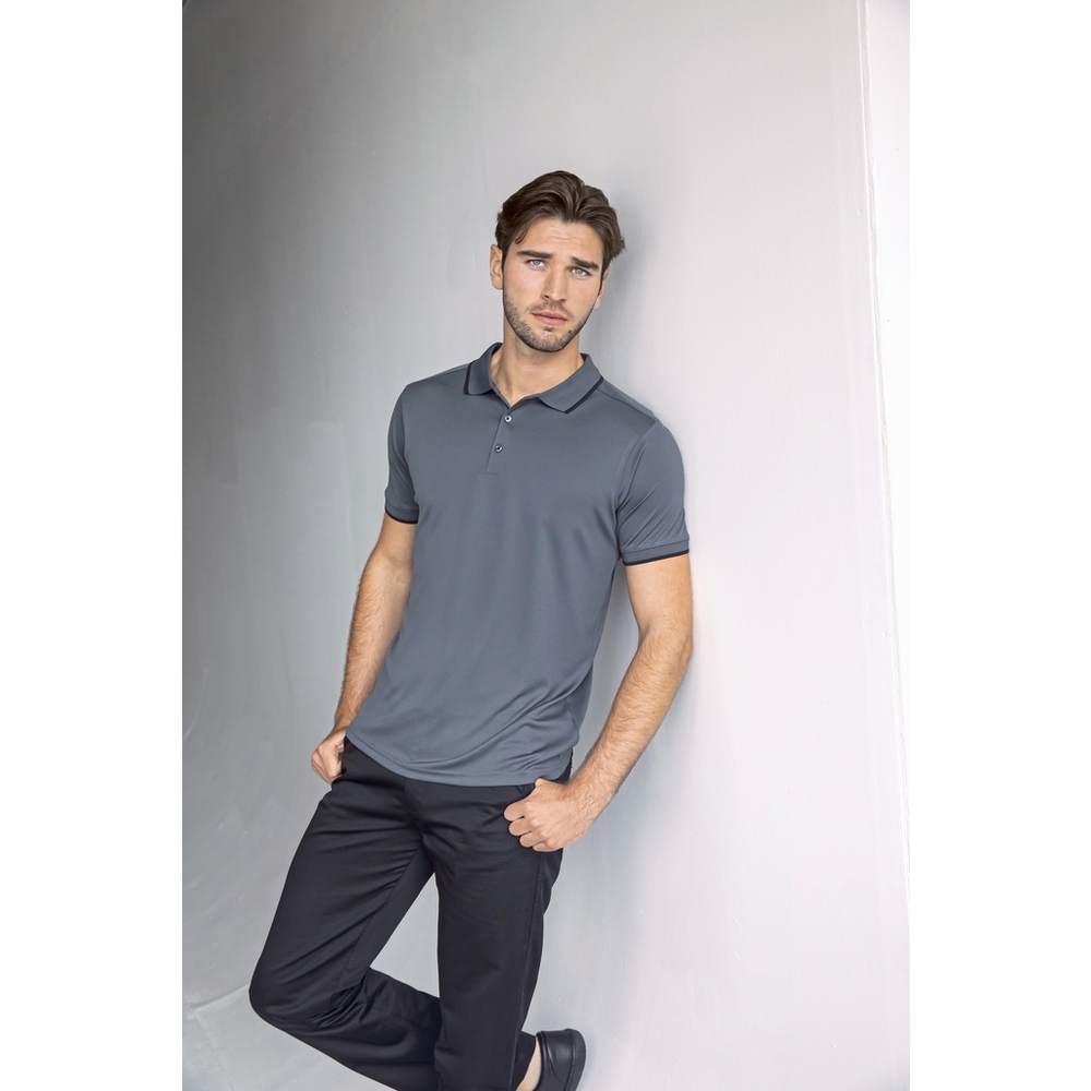 Men´s HiCool Tipped Polo Shirt