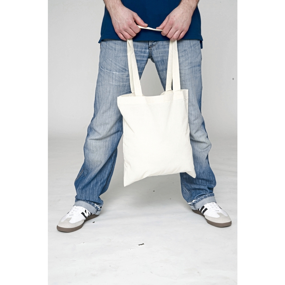 Baumwolltasche, lange Henkel, PREMIUM