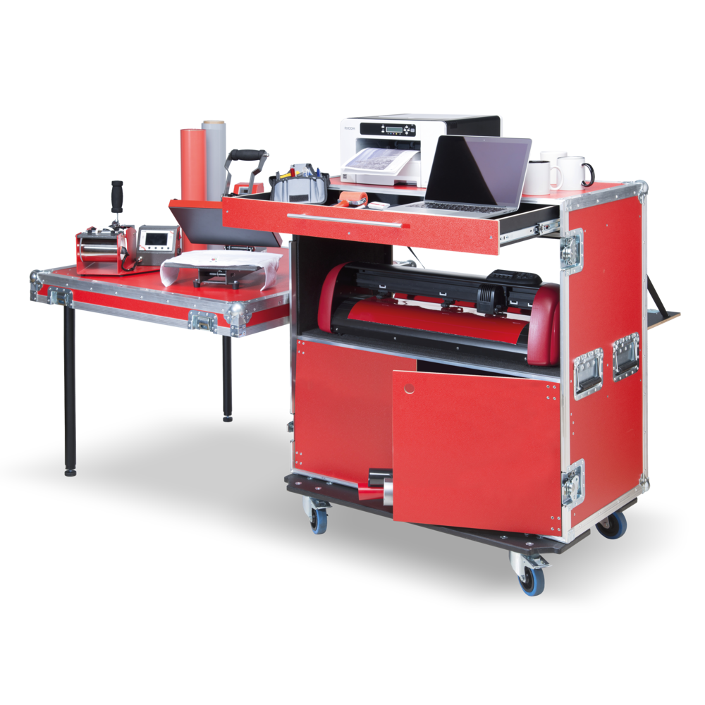 YOW! SignRacer mobile Werbetechnik-Workstation