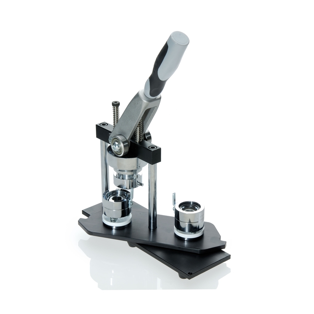 Multifunctional button making machine for making buttons