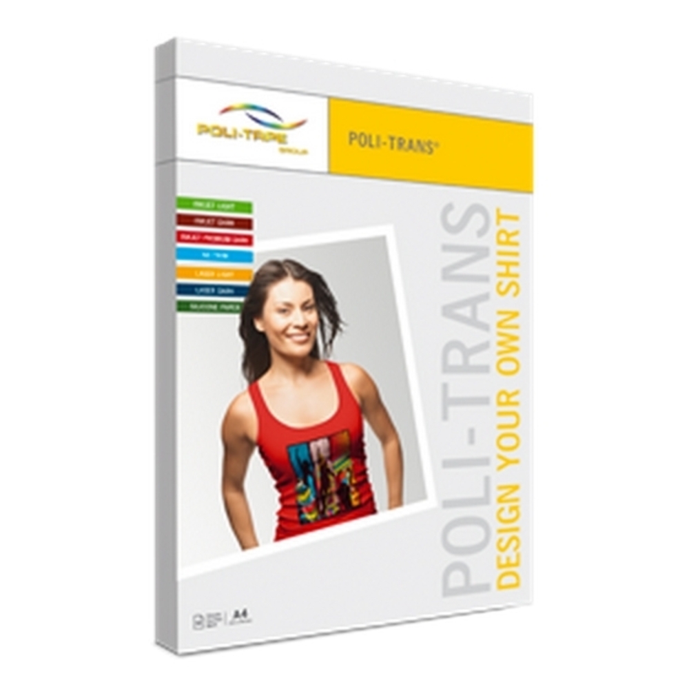 50 x Poli-Trans Inkjet Light DIN A3 Transferfolie