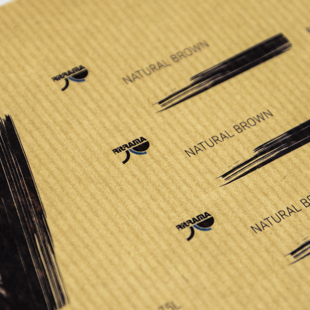 10 feuilles de papier A4 Ritrama NATURAL BROWN