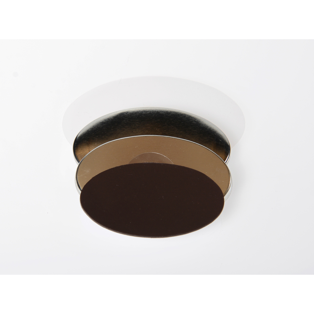 100 ovale magnetische Buttons 45mm x 69mm