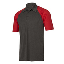 Unisex Performance 3-Button Raglan Polo