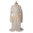 Bathrobe with shawl collar